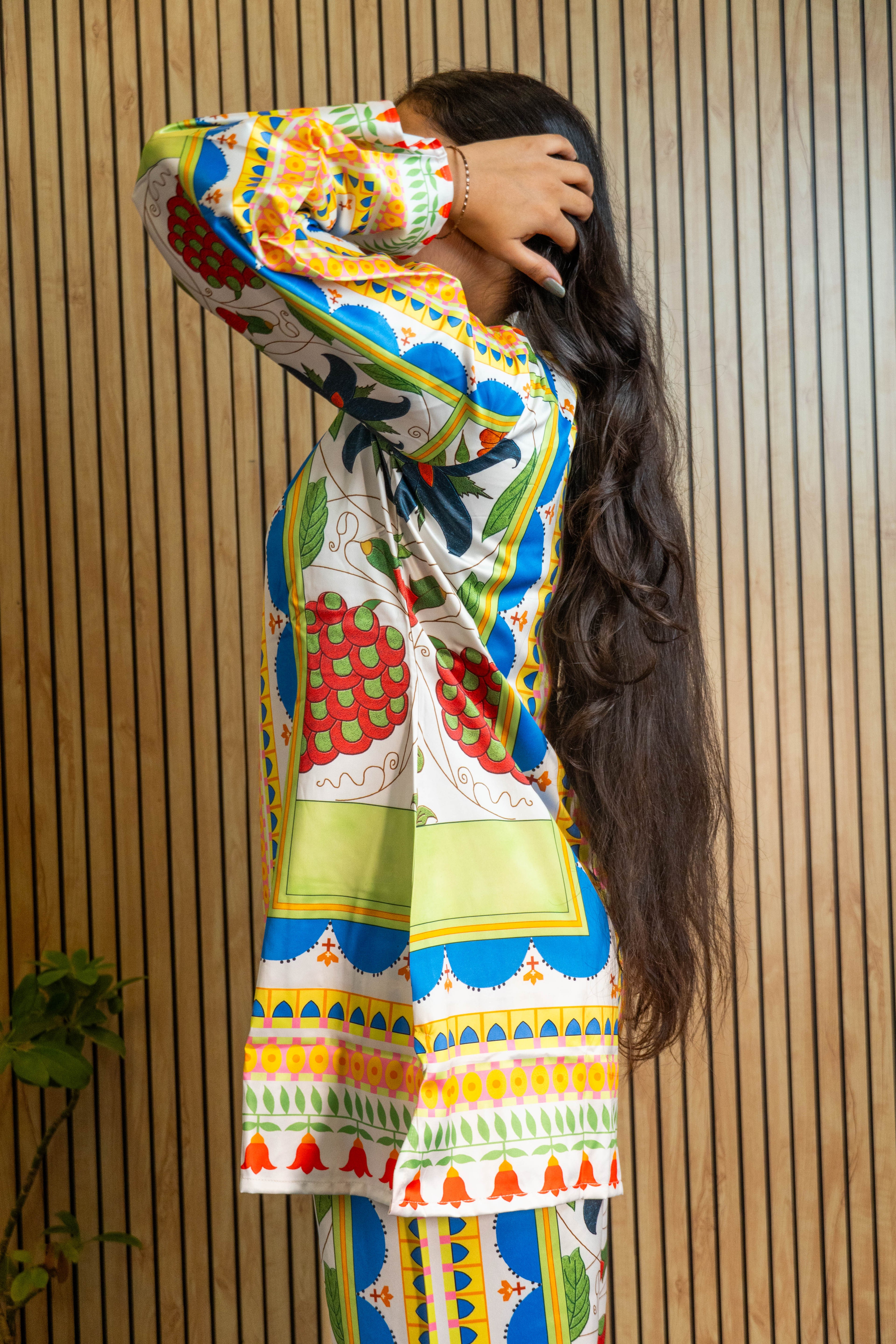 Rangrasa Premium Turkish Cotton Co-ord Set – Stylish Top & Flared Bottoms