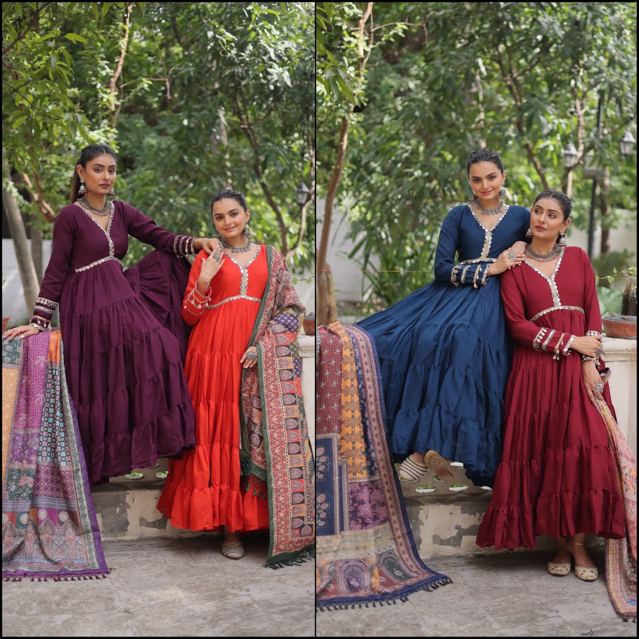 Designer Gown with Dupatta – Party & Wedding Collection