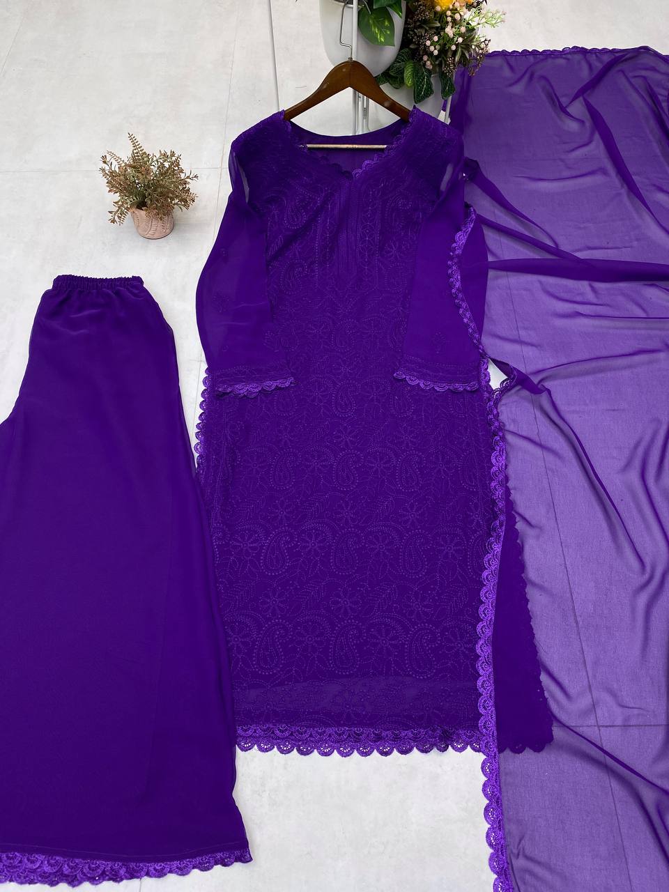 New Trend Chikankari special Ethnic Set