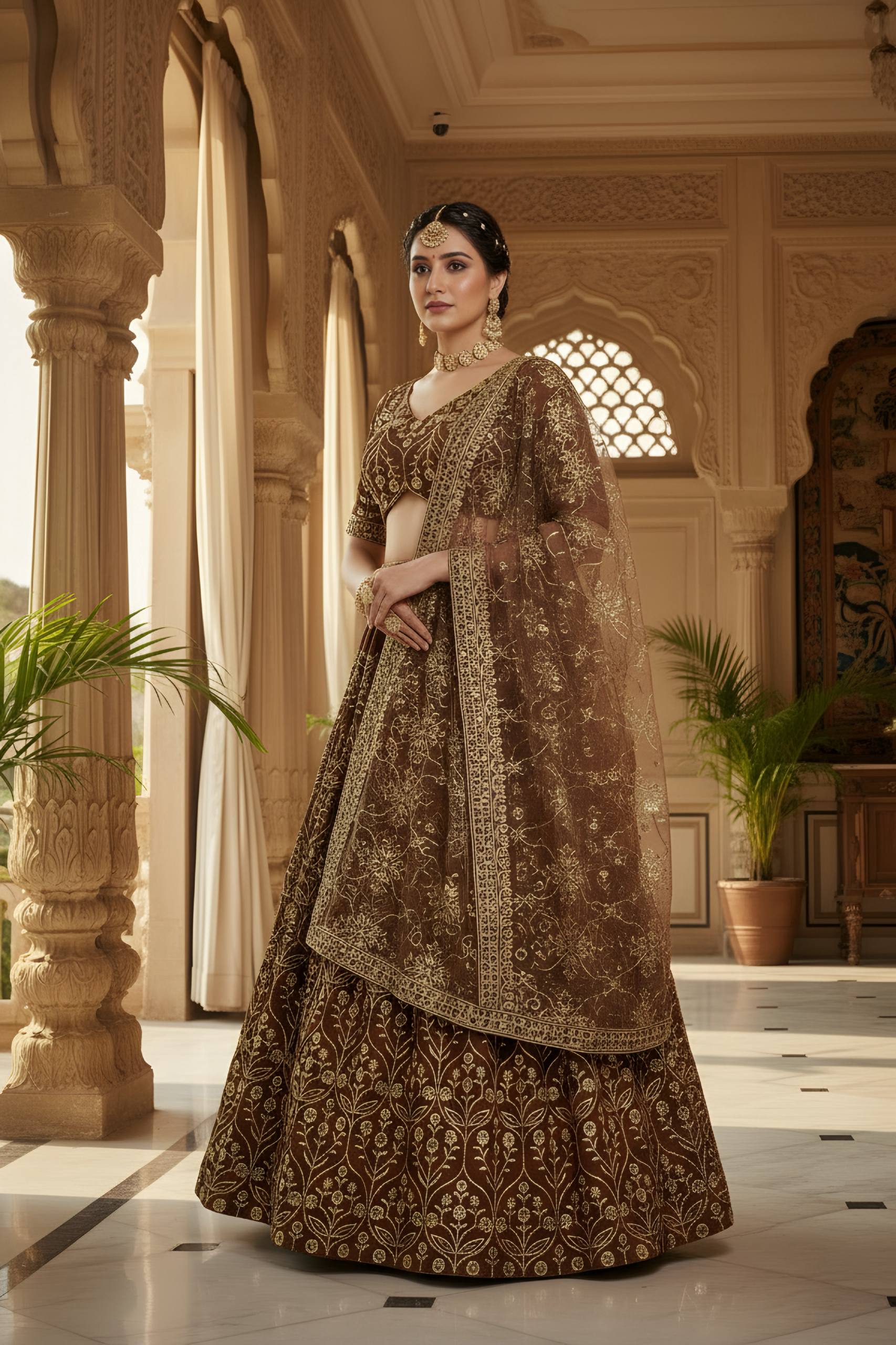 Beautiful Designer Wedding Wear Premium Bridal Lehenga