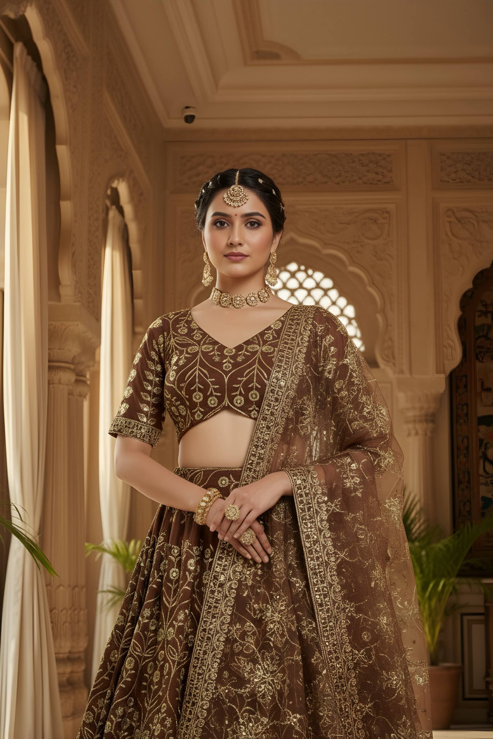 Beautiful Designer Wedding Wear Premium Bridal Lehenga