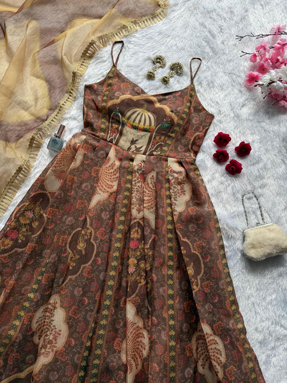 Shahi Adaa Heavy Maxi Set